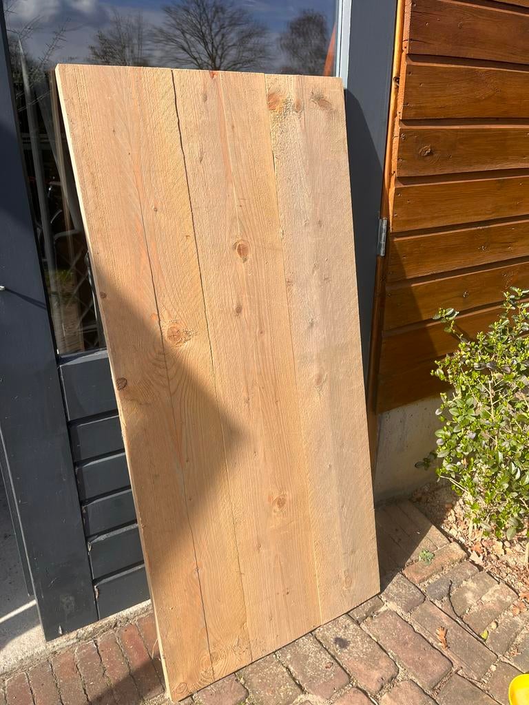 Steigerhouten paneel, Doe-het-zelf en Verbouw, Hout en Planken, Ophalen, Gebruikt, 25 tot 50 mm, Overige typen