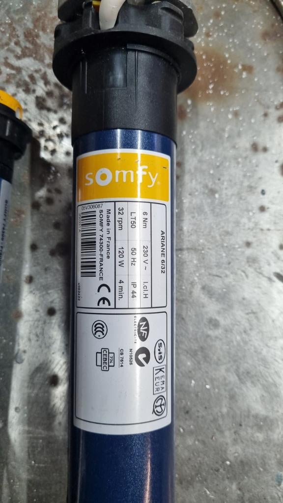 Somfy buismotoren - Diverse Types, Ophalen of Verzenden, Nieuw