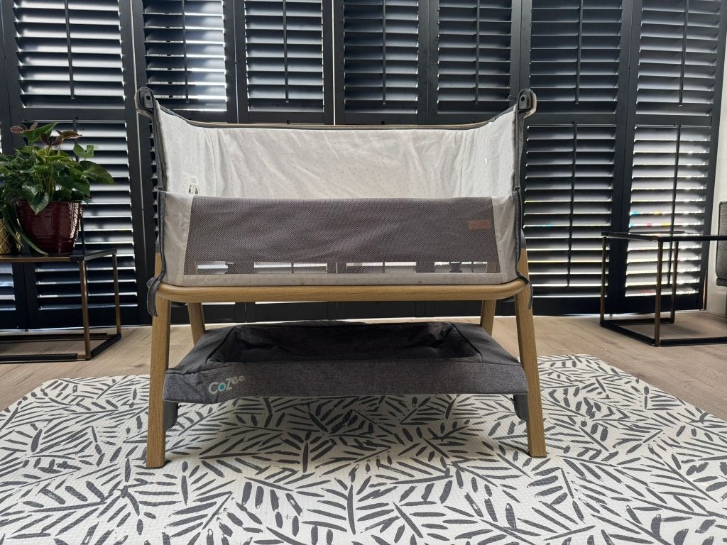 Tutti Bambini CoZee co-sleeper / bedside crib, Ophalen, Zo goed als nieuw, Wieg