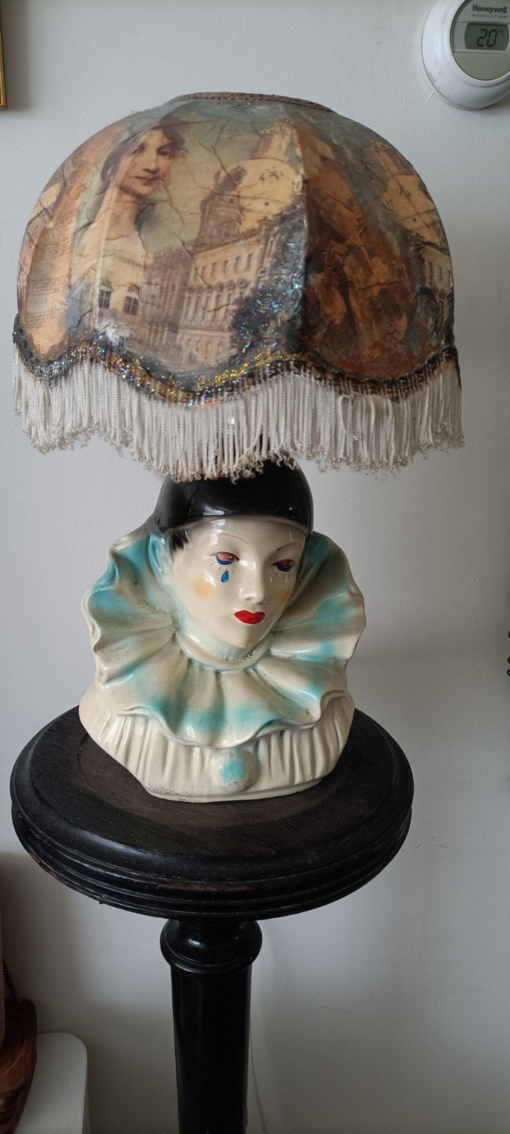 Vintage Pierrot lamp, Ophalen of Verzenden