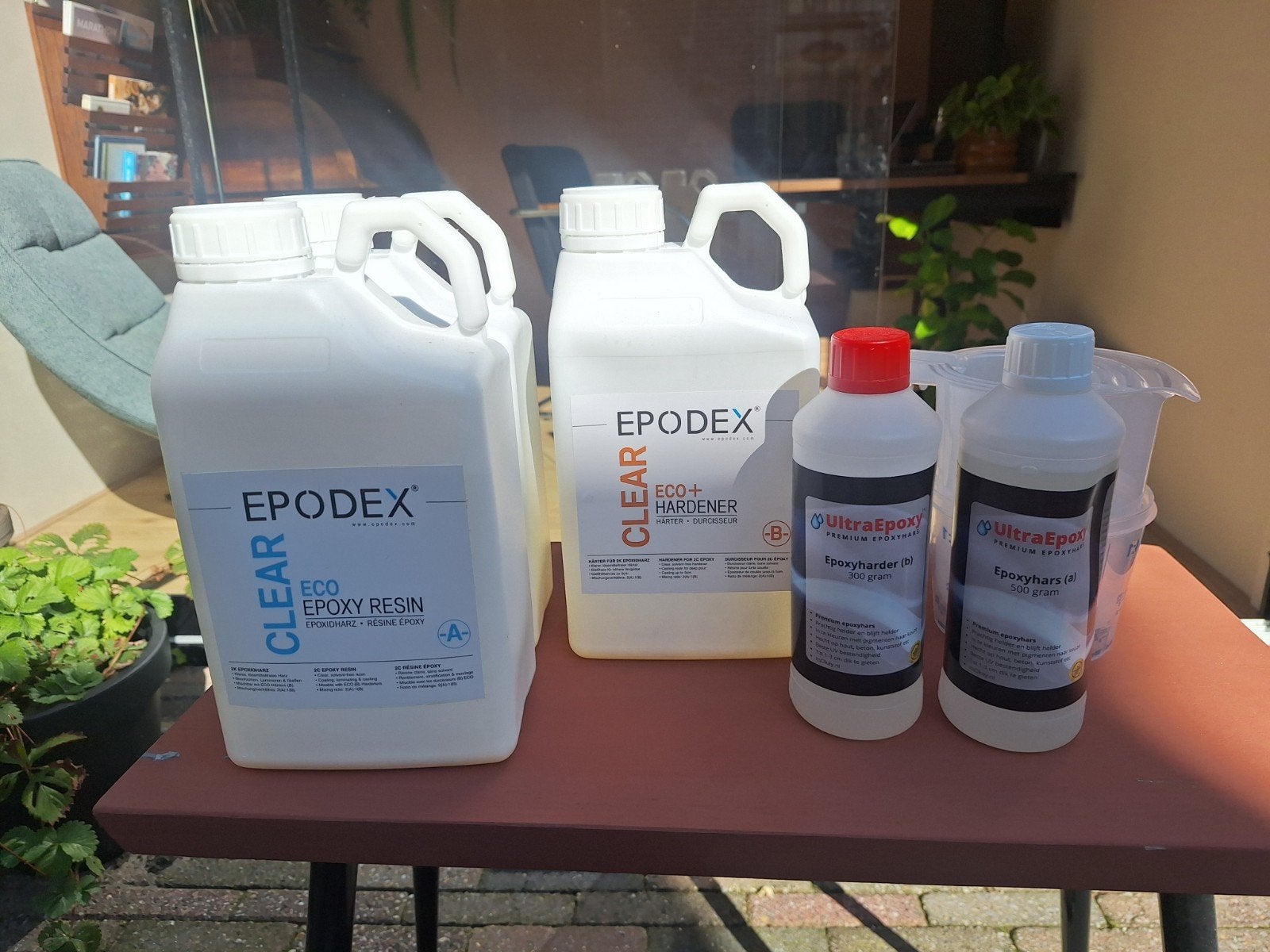 Epoxyhars en harder set NIEUW  - Epodex & UltraEpoxy, Ophalen of Verzenden, Nieuw