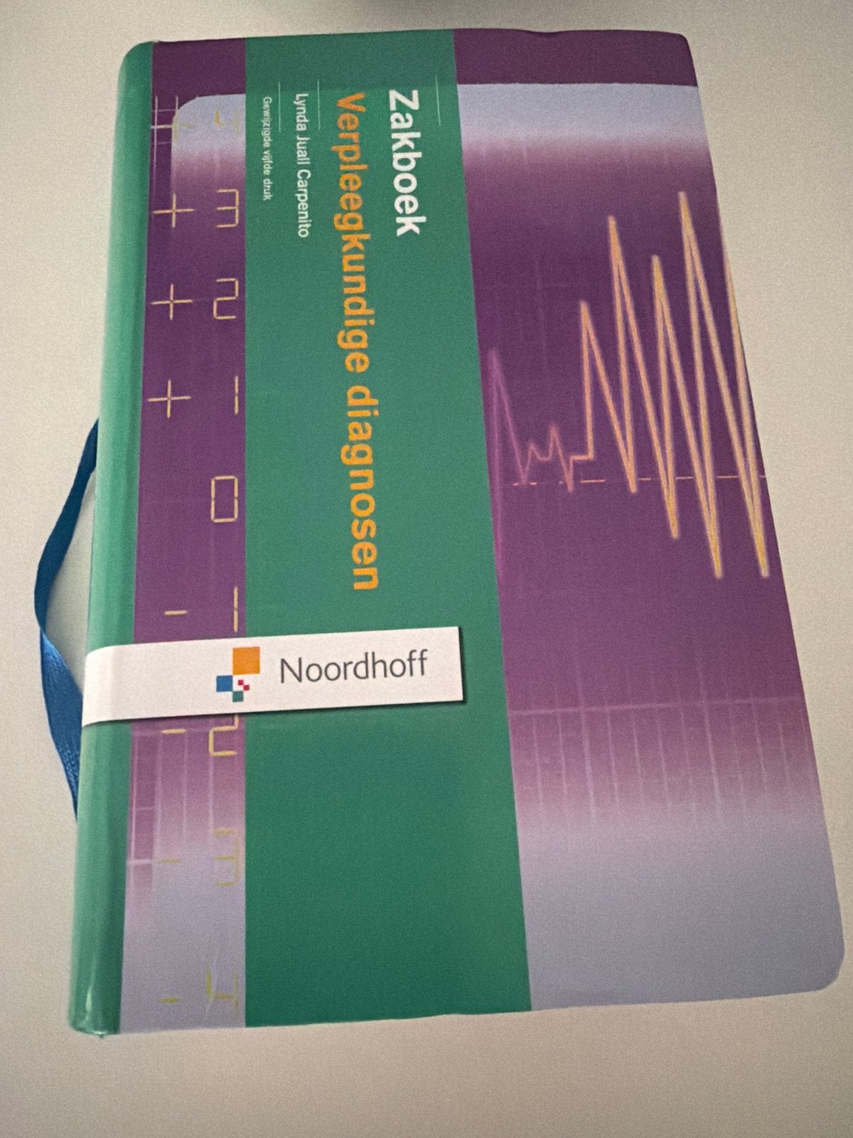 Zakboek Verpleegkundige Diagnosen - Lynda Juall Carpenito, Ophalen of Verzenden, Gamma, Zo goed als nieuw, HBO