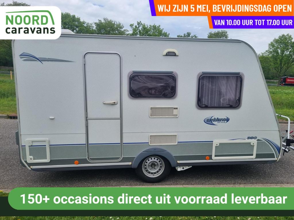 CARAVELAIR AMBIANCE STYLE 390 VOORTENT+ZAKLUIFEL+LICHTGEWICH, Bedrijf, 750 - 1000 kg, 5 tot 6 meter, Mover
