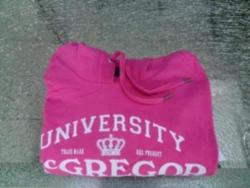 Roze hoodie McGregor, Ophalen of Verzenden, Zo goed als nieuw, Maat 48/50 (M), Roze