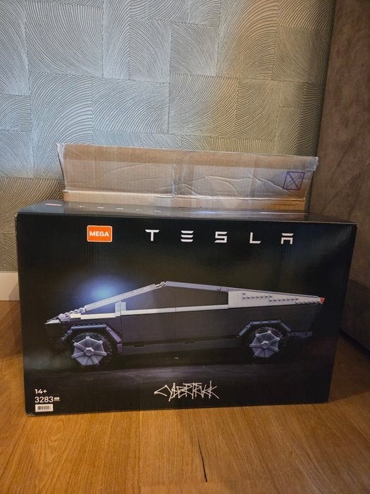 MEGA Tesla Cybertruck – 3.283-delige bouwset GWW84 –, Overige merken, Auto, Groter dan 1:32, Nieuw