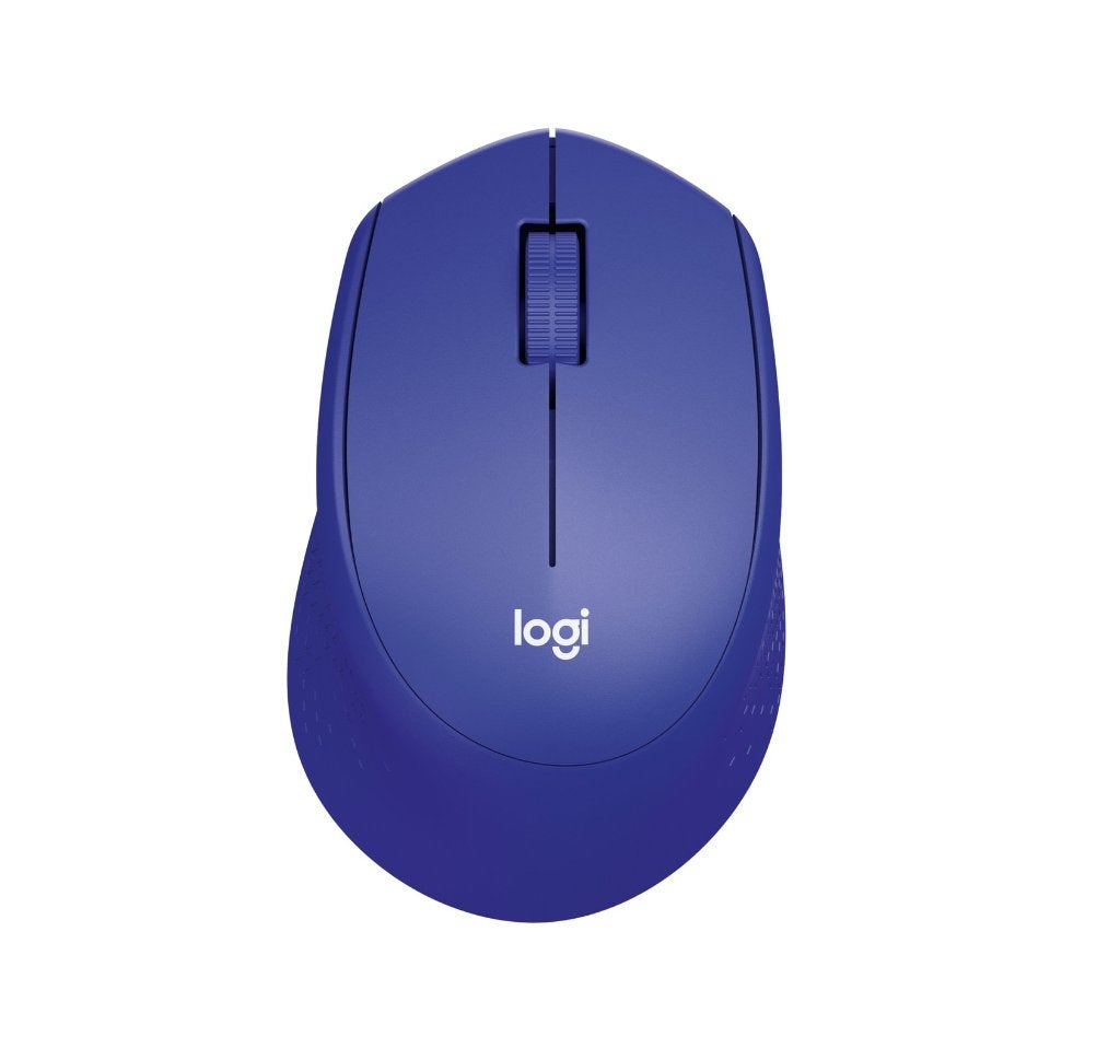 Logitech M330 Silent Plus - Draadloze Muis - Blauw, Computers en Software, Muizen, Ergonomisch, ‘LOGITECH’, Nieuw, Ophalen of Verzenden