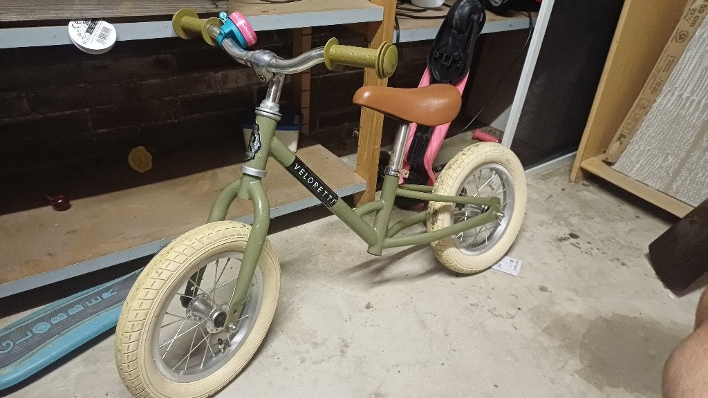 Veloretti loopfiets, om te bouwen naar 3 wielen, Ophalen, Gebruikt, Minder dan 16 inch, Veloretti