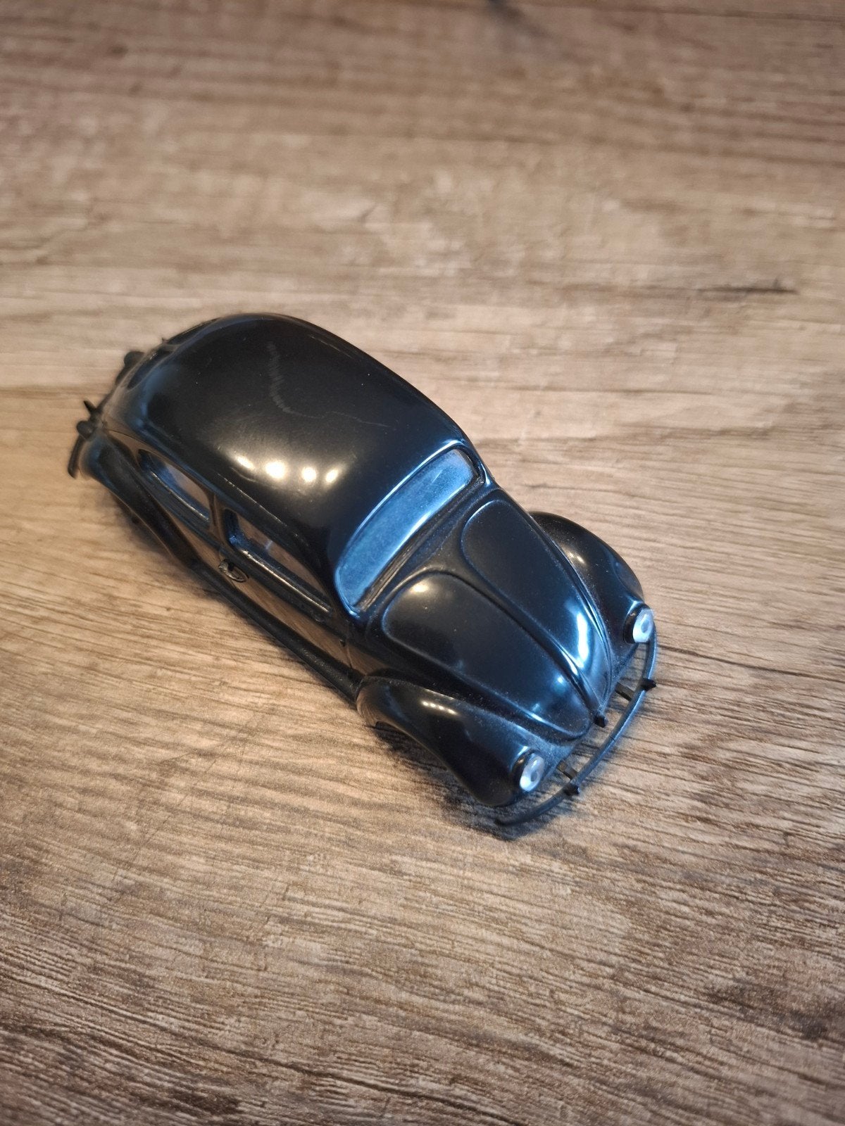 Vintage Volkswagen Kever modelauto 1:43 - Zwart, Gebruikt, Auto, 1:32 tot 1:50, Ophalen