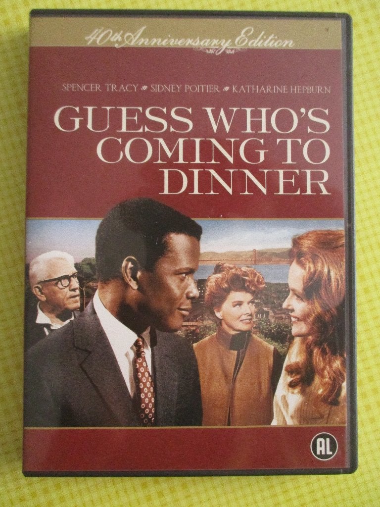 Guess who's coming to dinner - DVD ( Sidney Poitier ), 1960 tot 1980, Alle leeftijden, Drama, Ophalen of Verzenden