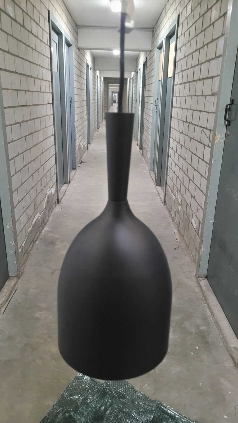 Pendant lamp, Fonq, black., Ophalen, Zo goed als nieuw