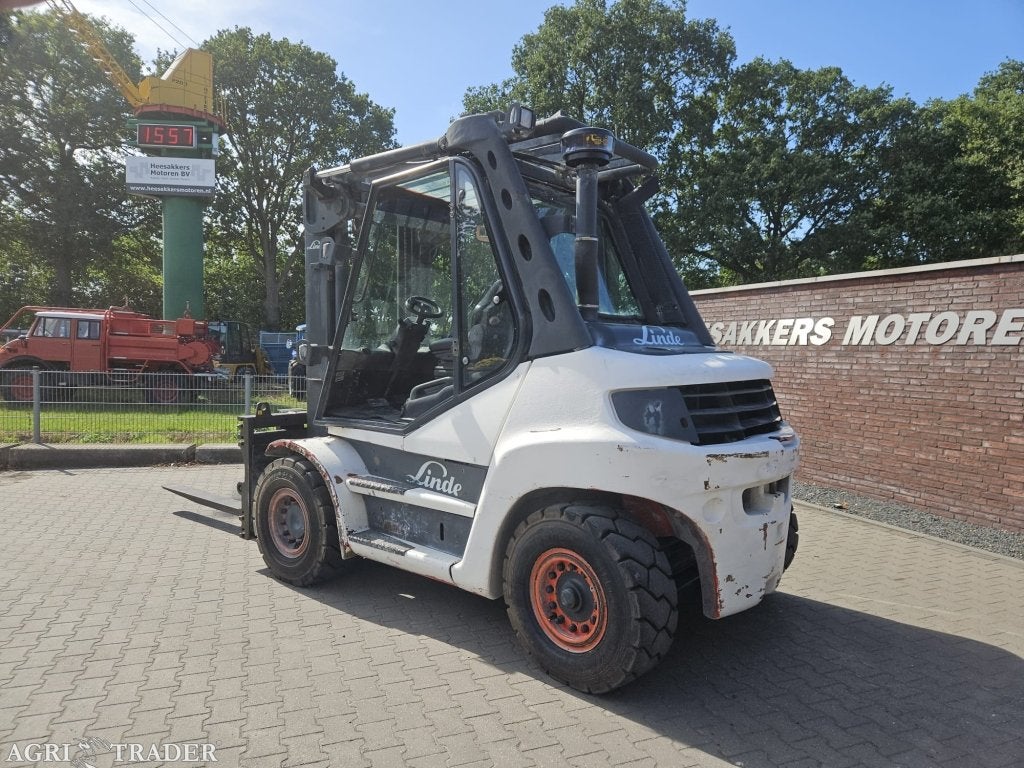 Linde H50 D met vorkversteller en side shift, Niet opgegeven, Heftruck, Ophalen of Verzenden, Meer dan 4000 kg