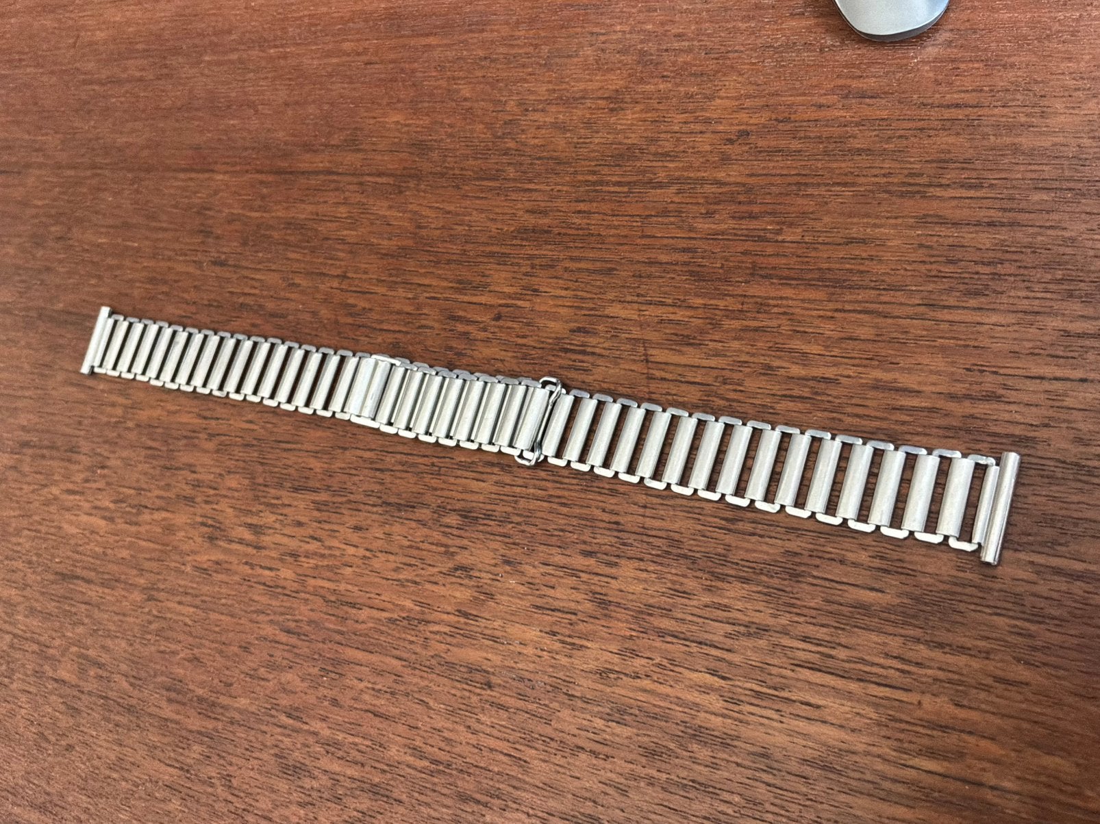 Bonklip bamboo Gay Frères military Rolex horlogeband jr 1951, Ophalen, Staal, Zo goed als nieuw, Rolex