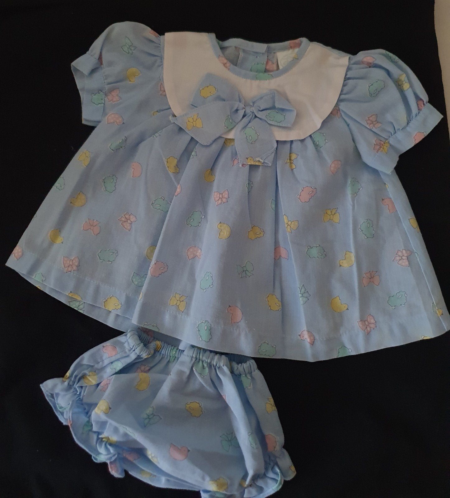 Schattig babyjurkje met broekje van Feetje - Maat 74, Meisje, Ophalen of Verzenden, Zo goed als nieuw, Setje