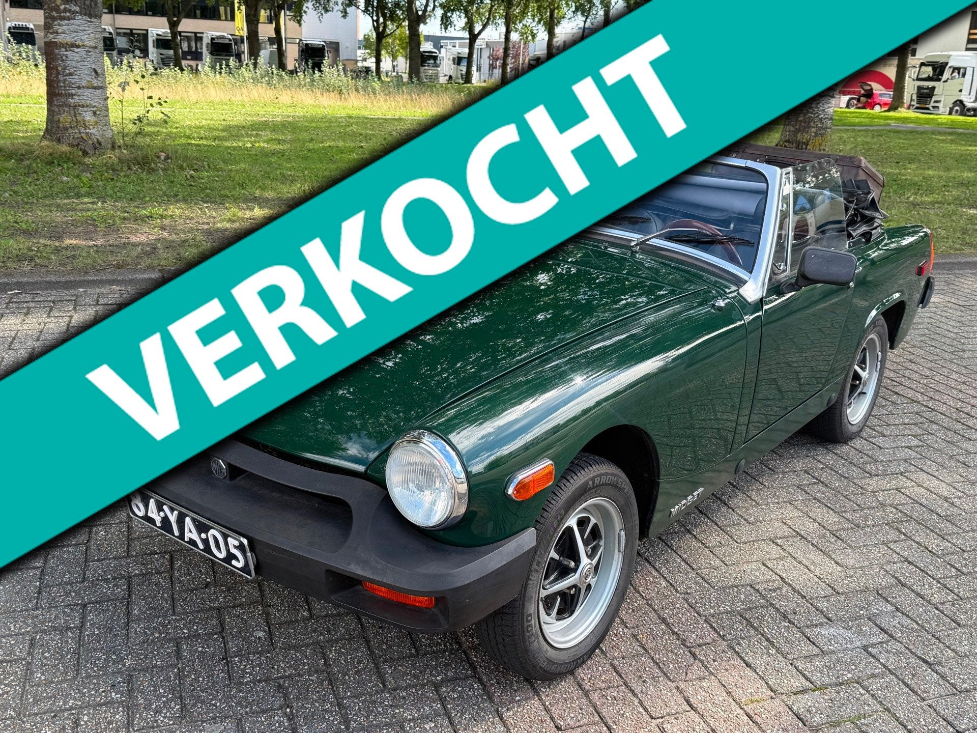 MG B type 1.5 midget, Auto's, B, Achterwielaandrijving, Gebruikt, Cabriolet
