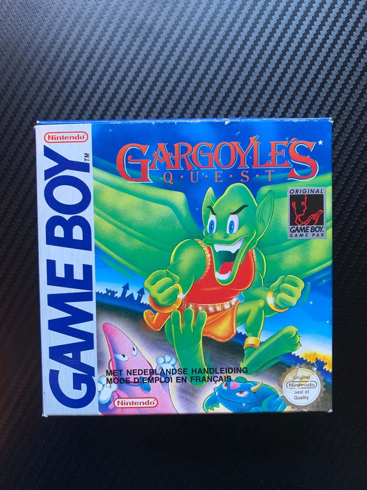 Gargoyles Quest Nintendo CIB prachtige staat, Spelcomputers en Games, Avontuur en Actie, Verzenden, 1 speler, Zo goed als nieuw
