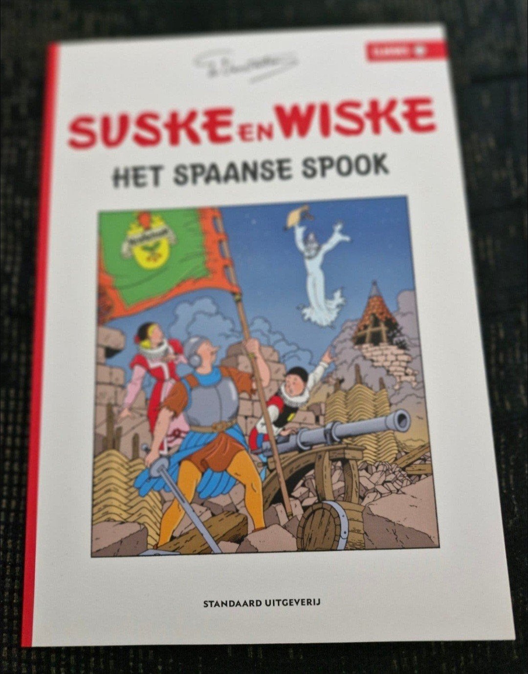 Willy Vandersteen- Het Spaanse Spook, Eén stripboek, Ophalen of Verzenden, Zo goed als nieuw