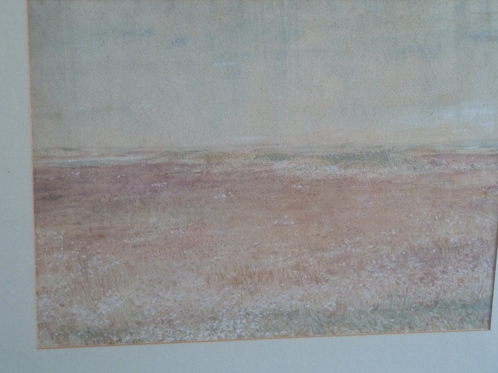 Rustiek Landschap Aquarel Schilderij, Antiek en Kunst, Ophalen, Realistisch, Gesigneerd, Landschap