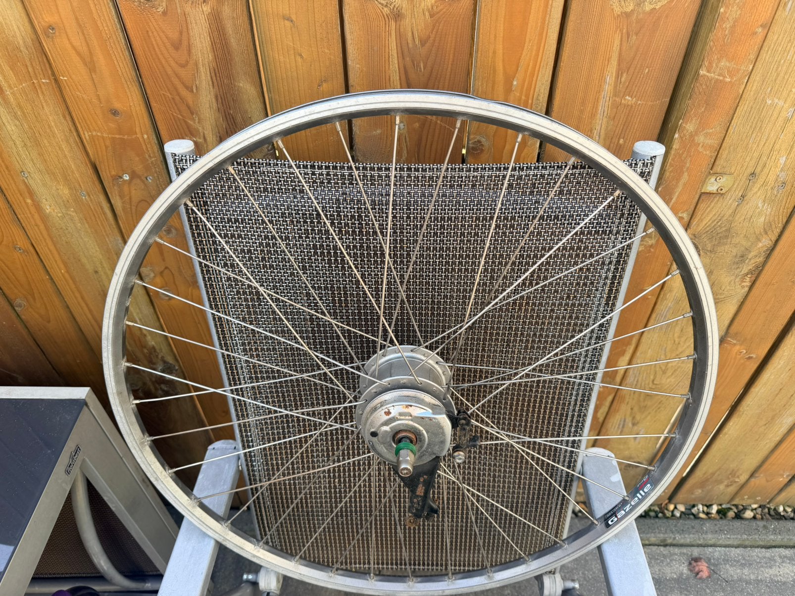 Shimano Nexus 8 achterwiel, Zo goed als nieuw, Aluminium, Stadsfiets, Ophalen