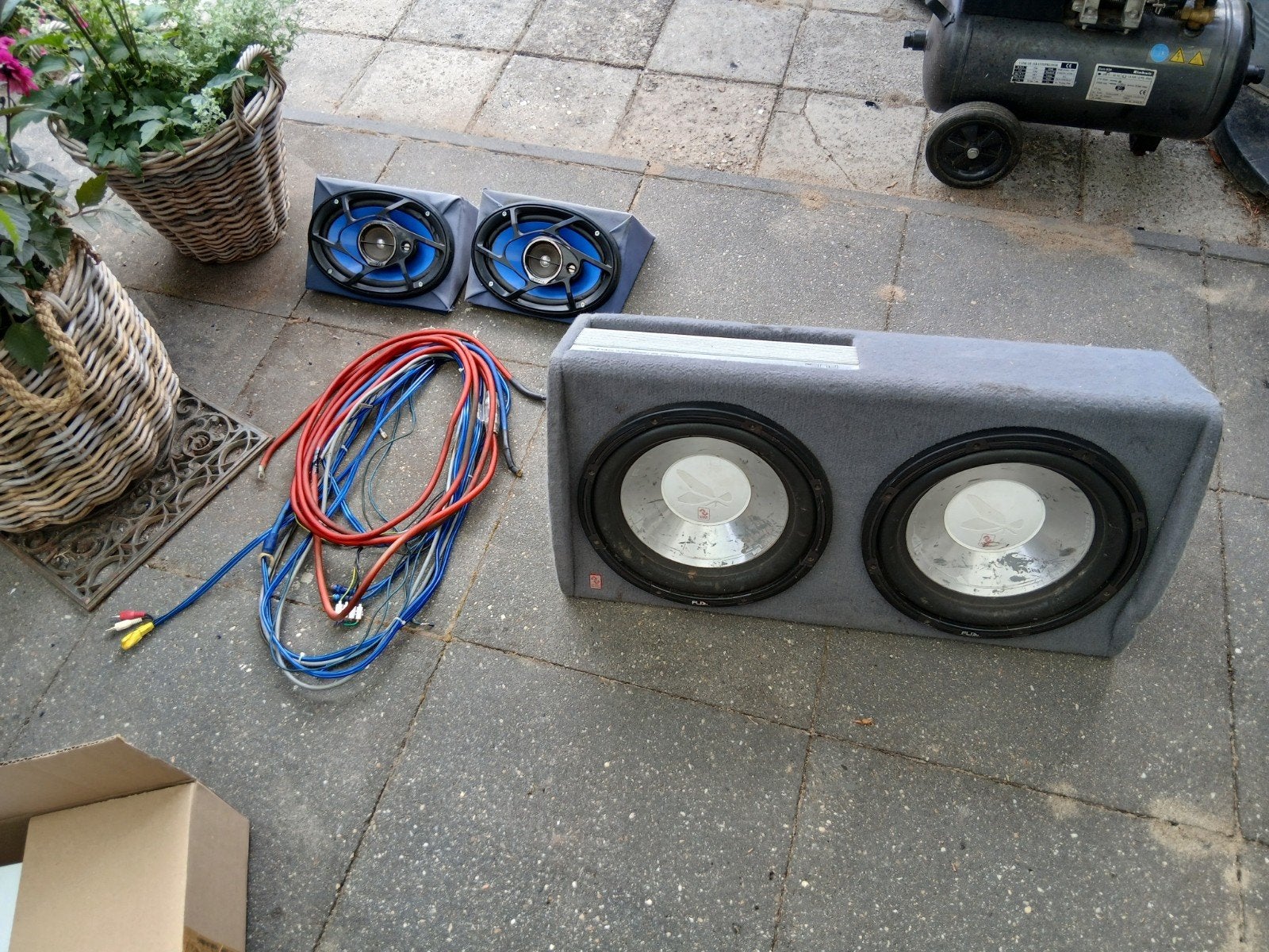 Fli subwoofer met ingebouwde versterker, Ophalen, Gebruikt