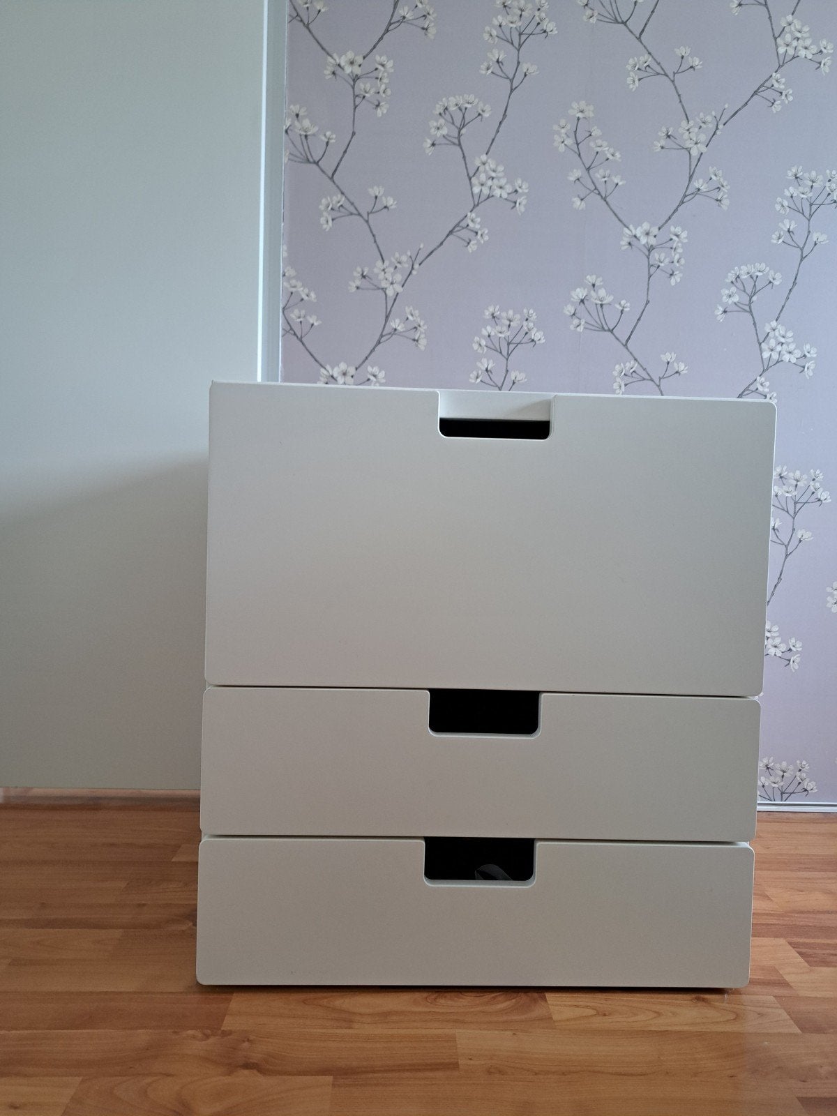 ikea kastje wit. drie laden., Ophalen, Gebruikt, 50 tot 100 cm, 3 of 4 laden