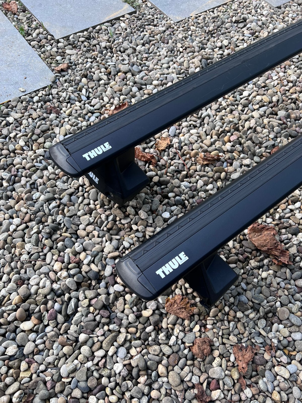 Thule Wingbar Evo 127cm zwart | dagdragers, Auto diversen, Ophalen, Zo goed als nieuw