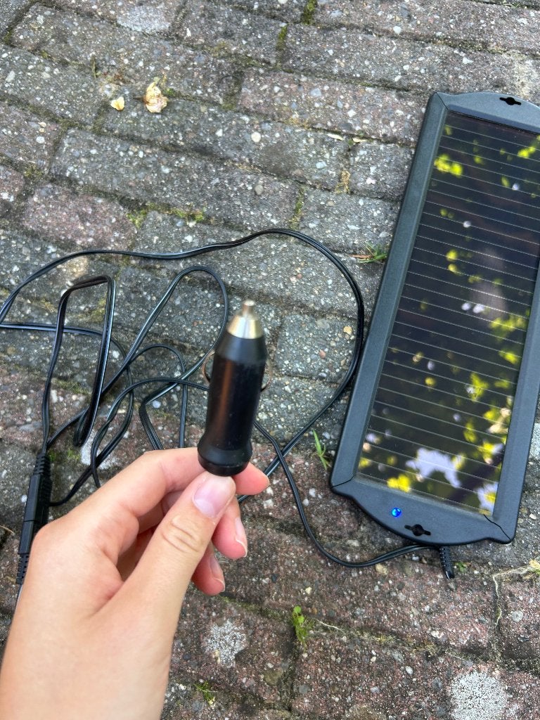 Mobiel Zonnepaneel, Ophalen, Zo goed als nieuw