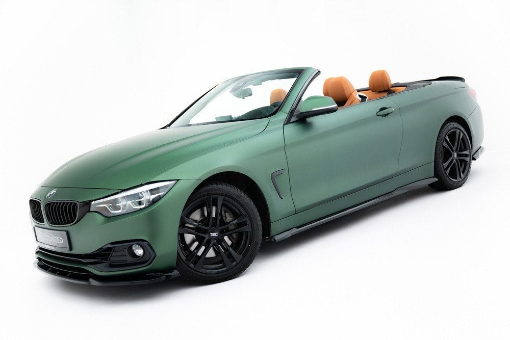 Voorlip sideskirt spoiler - BMW 4-serie Cabrio F33 14-20
