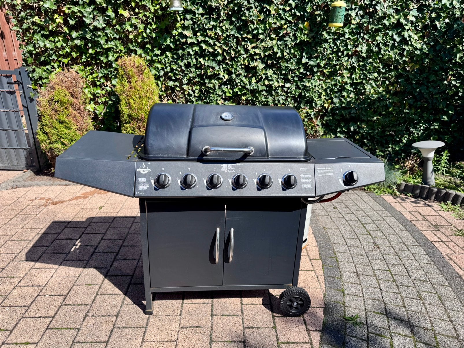 Grote gasbarbecue El Fuego, Ophalen, Zo goed als nieuw