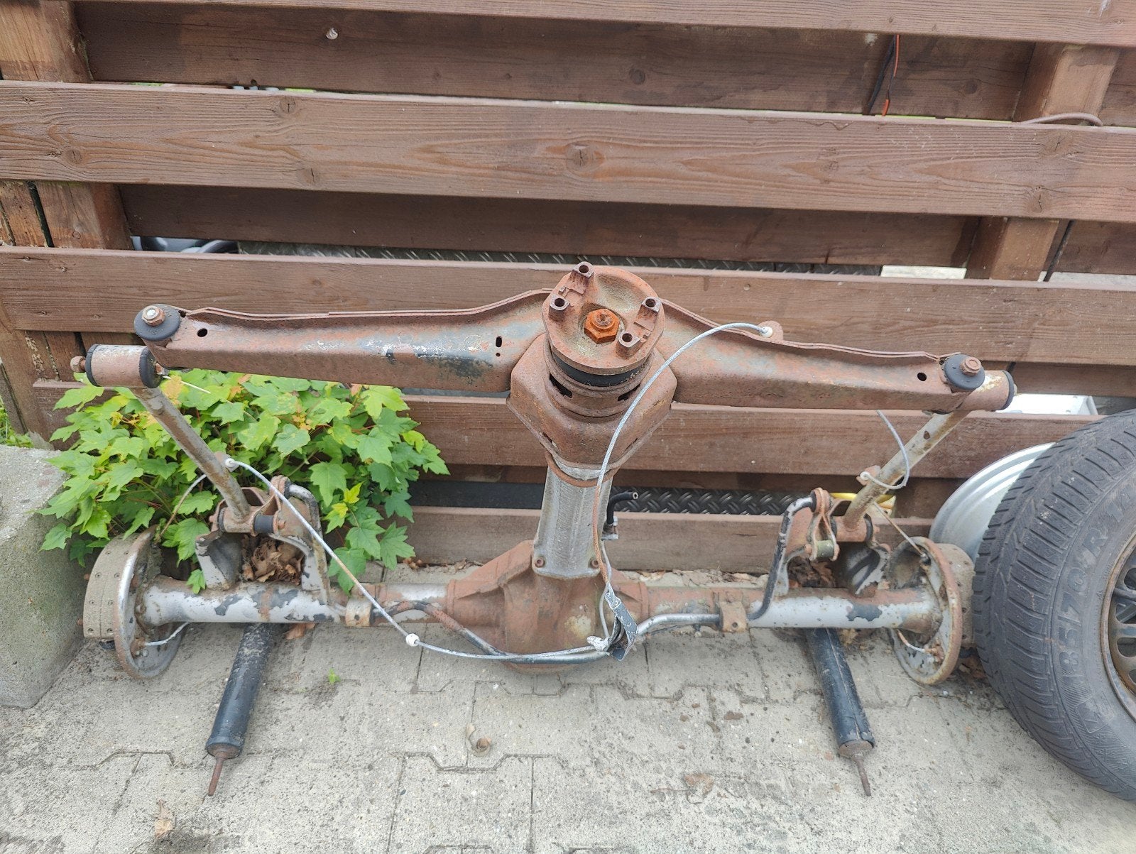Achter as opel manta b (3.44), Ophalen, Opel
