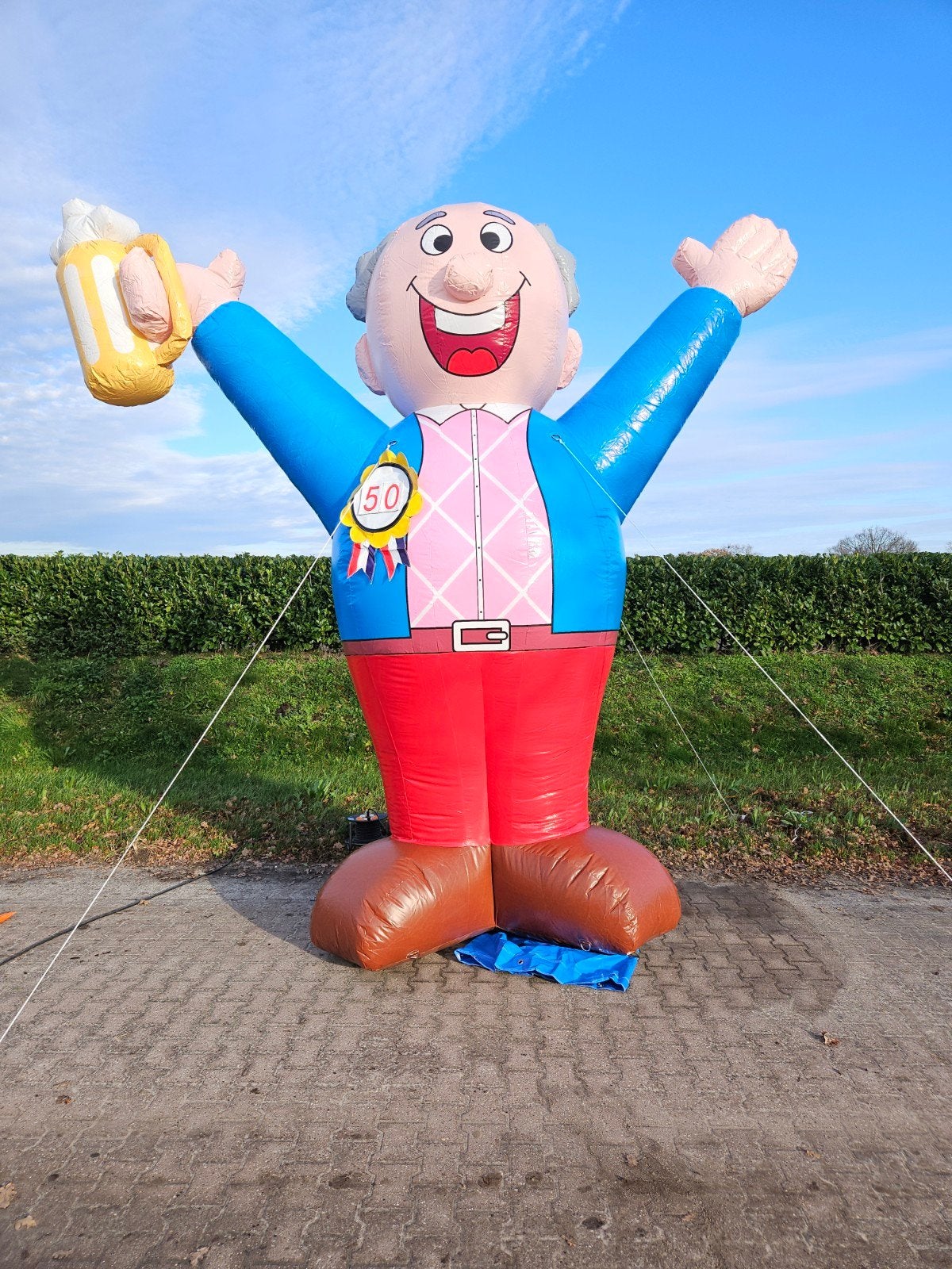 Abraham feest te huur!!, Ophalen, Zo goed als nieuw, Abraham of Sarah