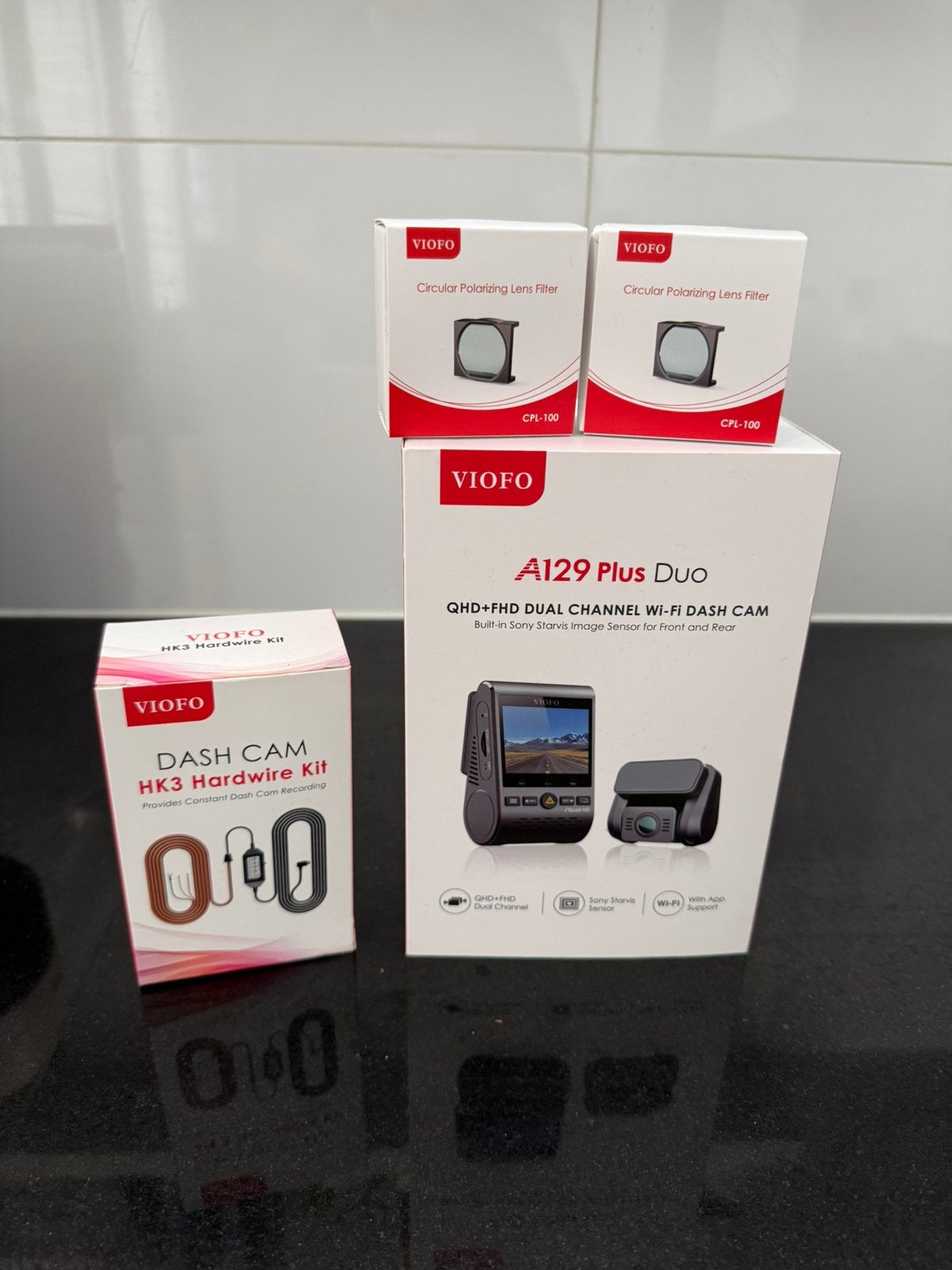 VIOFO A129 Plus Duo – Nieuw, Ophalen of Verzenden, Zo goed als nieuw