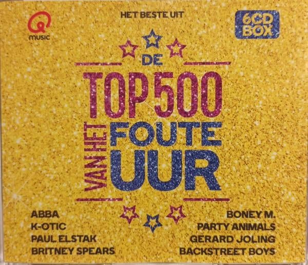 6 CD BOX Het Beste Uit De Top 500 Van Het Foute Uur, Ophalen, Zo goed als nieuw, Pop