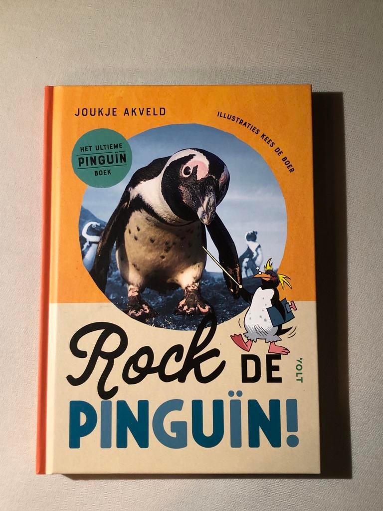 Joukje Akveld - Rock de pinguïn!, Ophalen, Zo goed als nieuw, Sprookjes, Joukje Akveld; Kees de Boer
