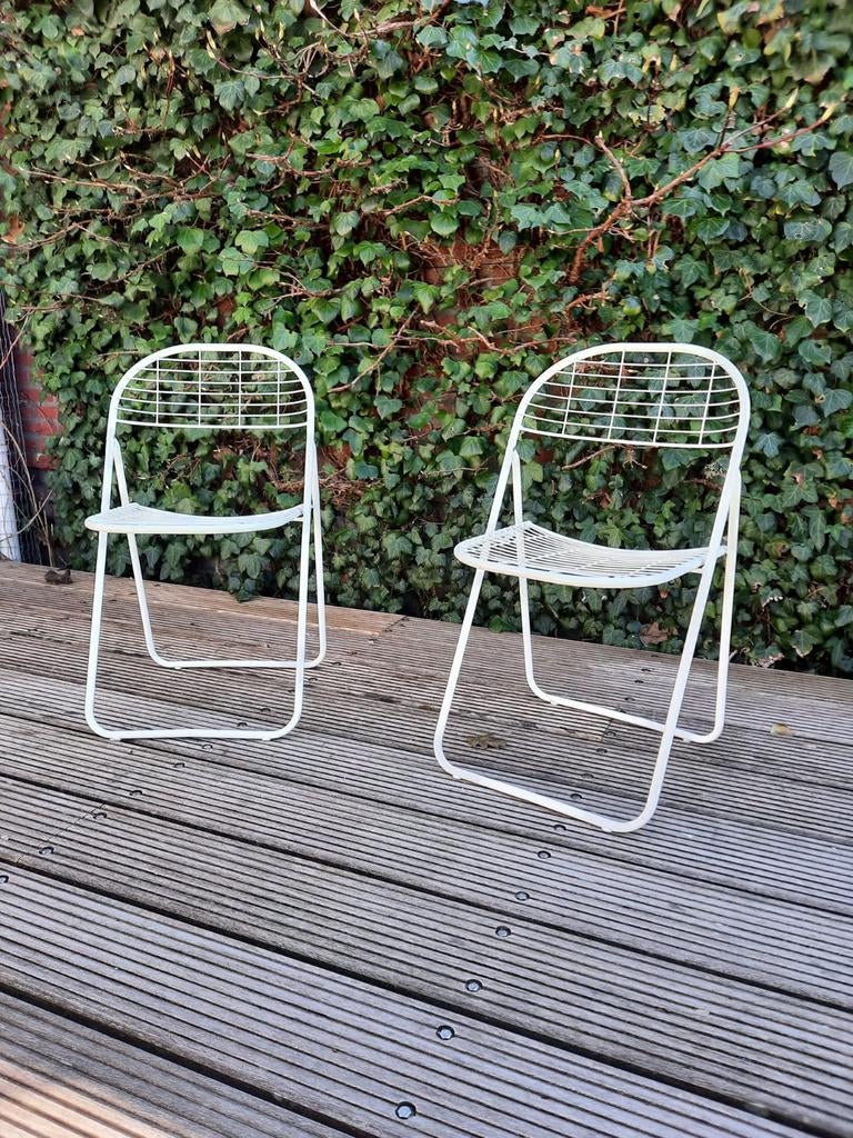Vintage: 2 stoelen van Niels Gammelgaard, Ophalen, Zo goed als nieuw