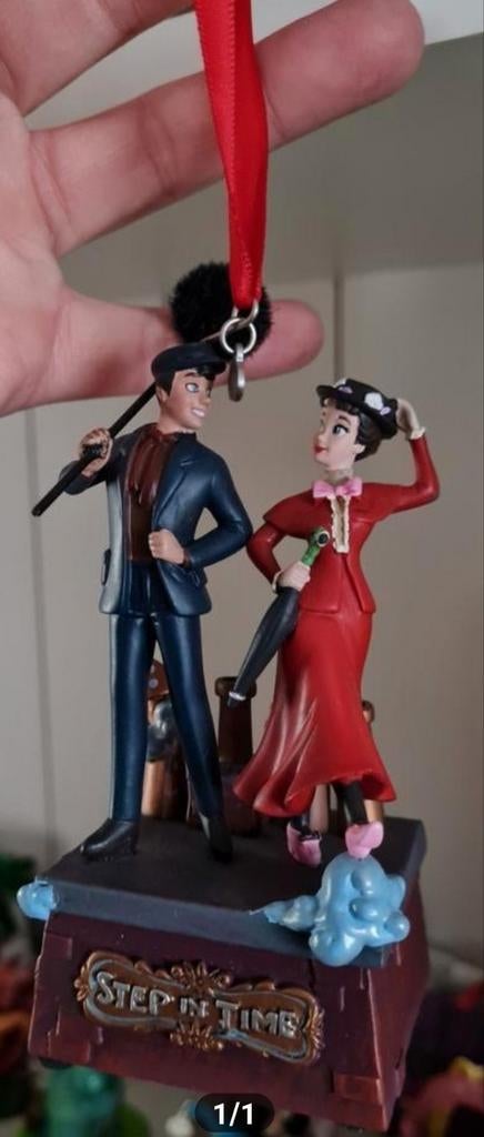 Disney sketchbook Mary Poppins, ornament met muziek, Ophalen of Verzenden, Nieuw, Beeldje of Figuurtje