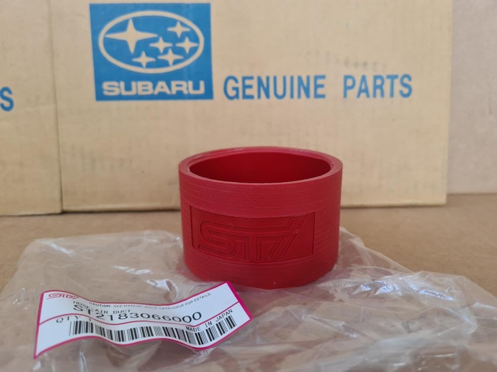 subaru S203 S204 STI red intercooler hose ST2183066000 oem, Ophalen of Verzenden, Nieuw, Subaru