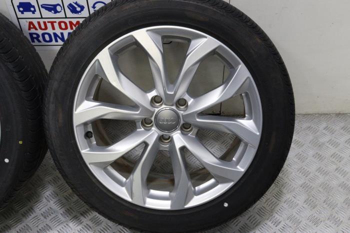 Sportvelgenset + banden van een Audi A6 (A6 11-), Auto-onderdelen, 12 maanden garantie, Gebruikt, -, -