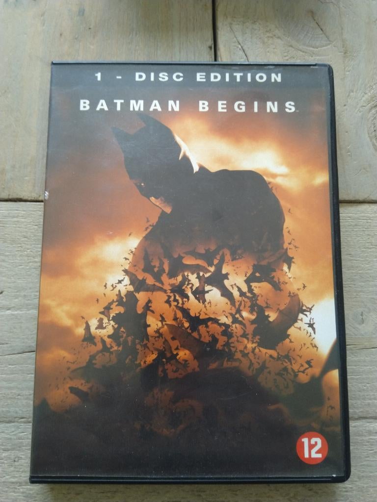 Batman begins - dvd, Vanaf 12 jaar, Ophalen of Verzenden, Zo goed als nieuw