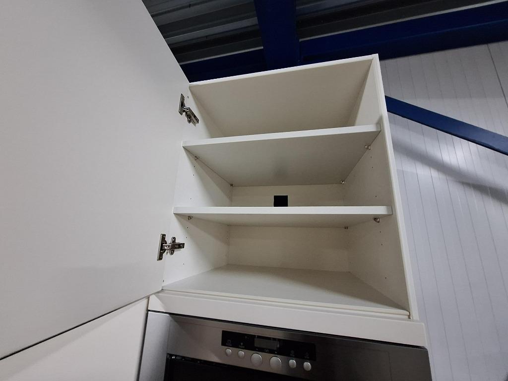 Complete keuken Compleet met APP 120Keukens op voorraad 2810, Overige materialen, Verzenden, Wit, Hoekkeuken
