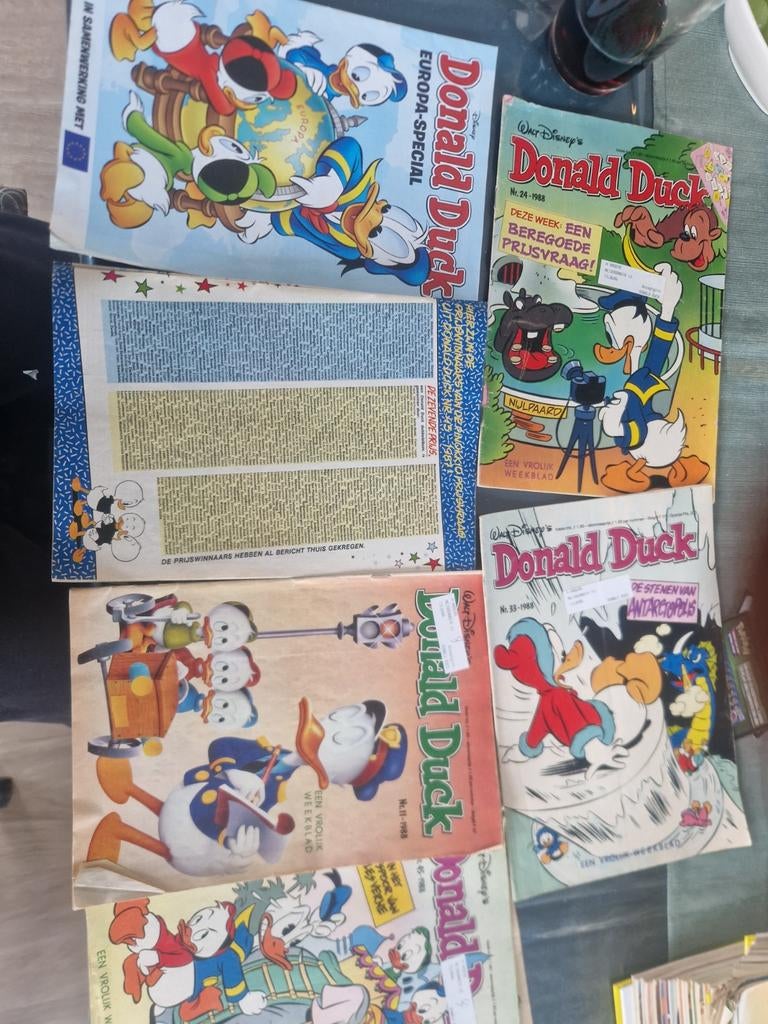 Donald Ducks 1988, Boeken, Ophalen, Gelezen, Walt Disney  Donald duck, Meerdere stripboeken
