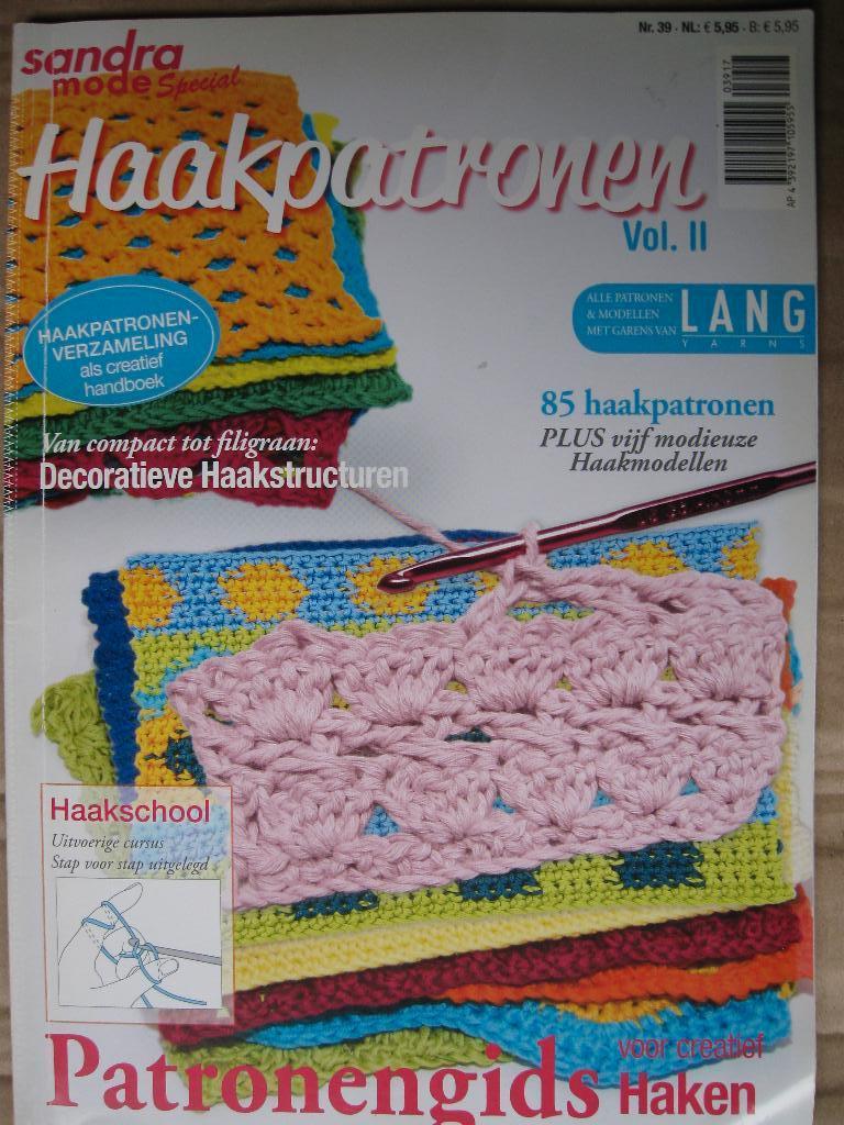 Haakpatronen Special, uitgave van sandra mode., Ophalen of Verzenden, Zo goed als nieuw, Haken, Patroon of Boek