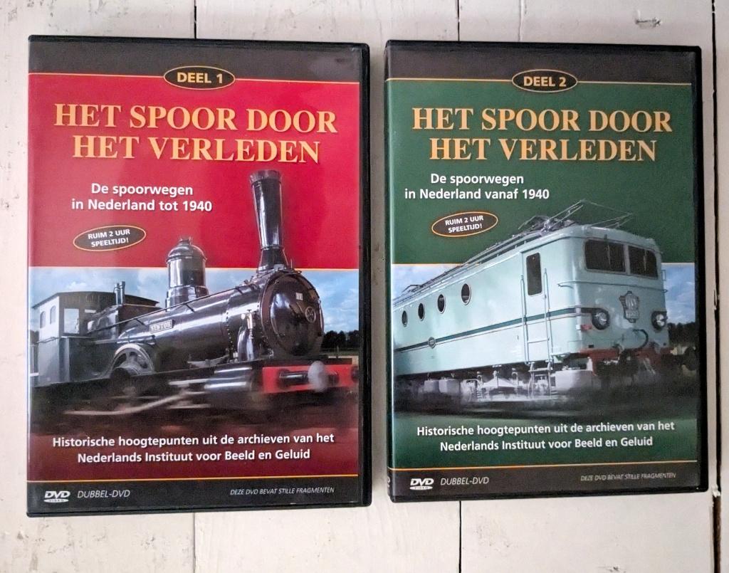dvd's Het spoor door het verleden, rail in NL voor + na 1940, Cd's en Dvd's, Dvd's | Documentaire en Educatief, Zo goed als nieuw