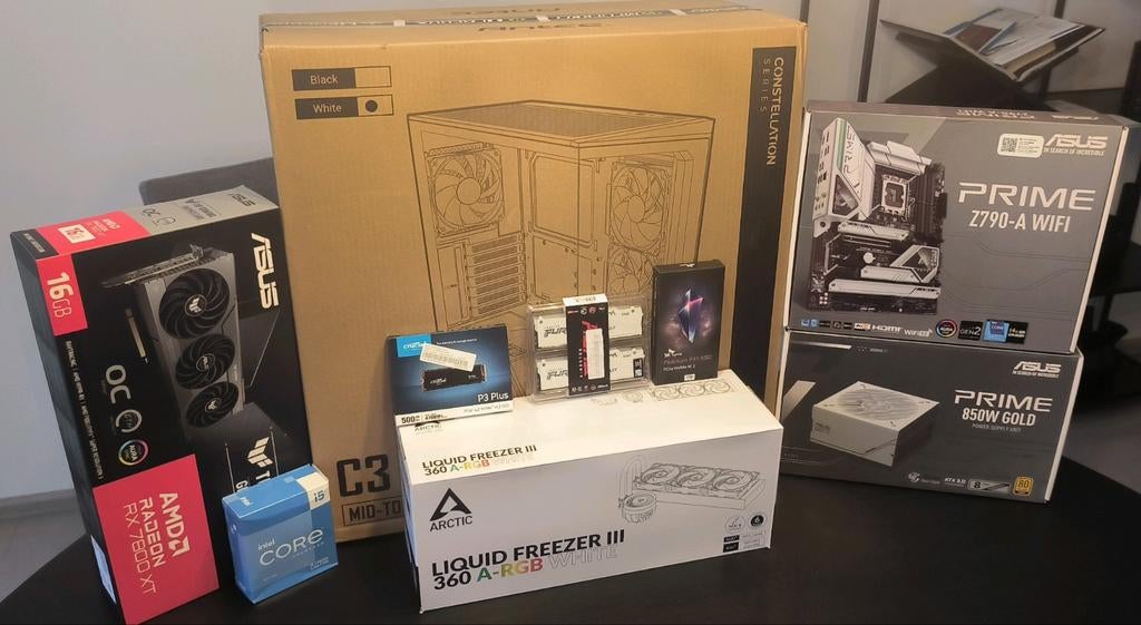 Custom Pc op aanvraag; Gaming  / Workstation / Studio etc..., Computers en Software, Ophalen, I5, i7, i9, ryzen 5, ryzen 7, ryzen 9