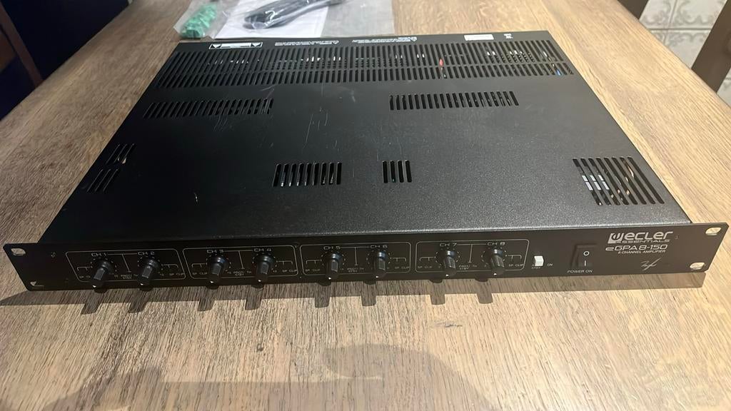 Ecler egpa8-150 versterker, Ophalen of Verzenden, Gebruikt, Audio