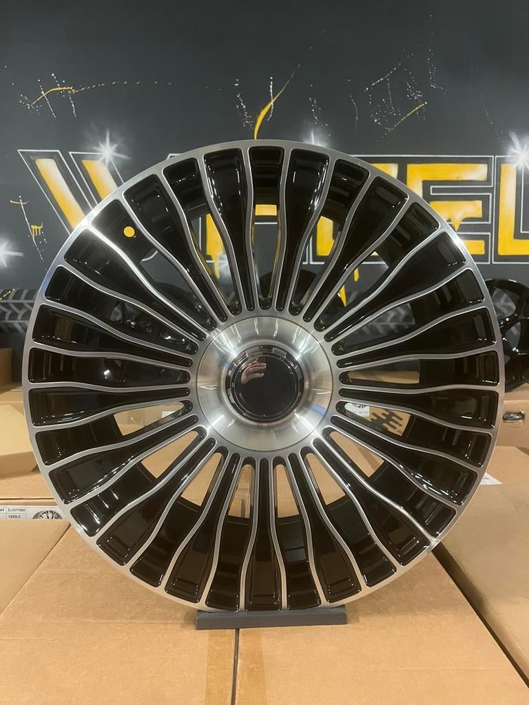 5x112 19" MERCEDES  MAYBACH LOOK / past op vito viano enz !, Auto-onderdelen, Banden en Velgen, 19 inch, Velg(en), W, R