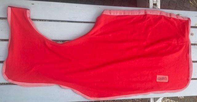Fleecerijdeken QHP Kleur rood maat L (Full), Ophalen of Verzenden, Nieuw, Deken