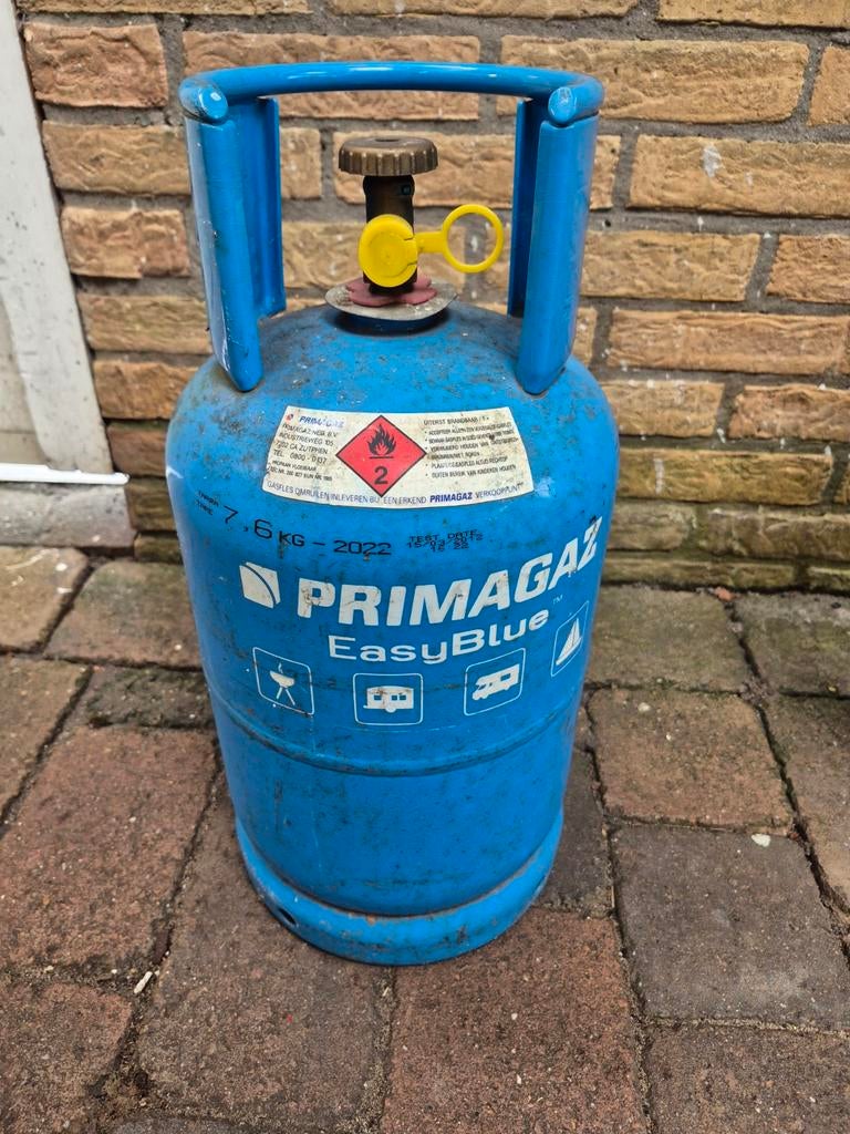 Primagaz gasfles - 5 % vol, Ophalen, Gebruikt