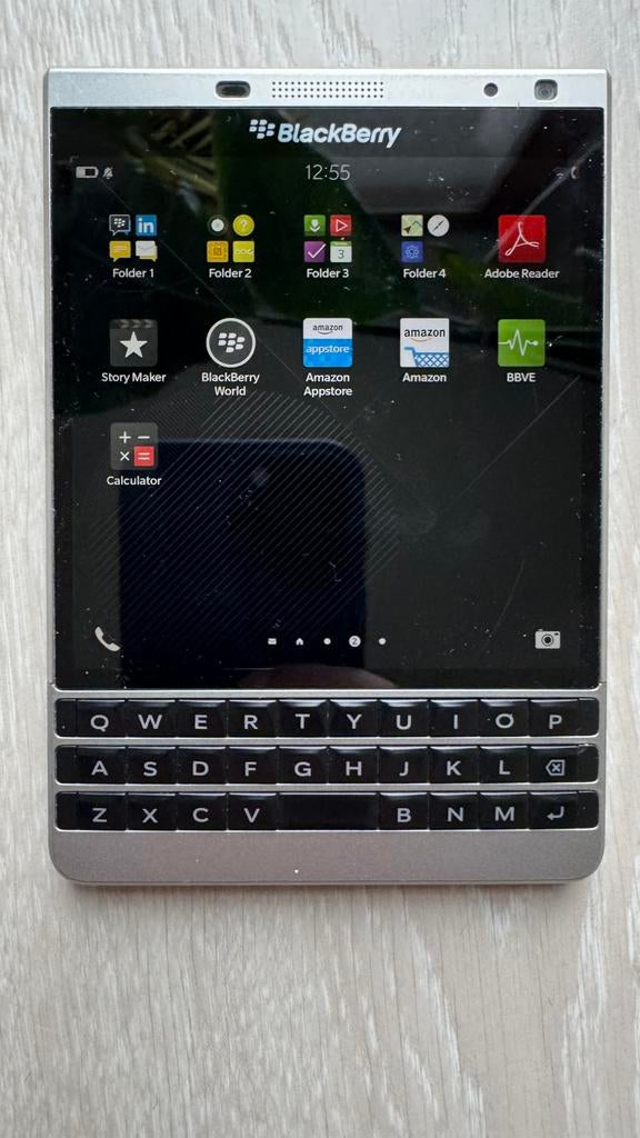 Blackberry Passport silver, Telecommunicatie, Mobiele telefoons | Blackberry, Zo goed als nieuw, Ophalen