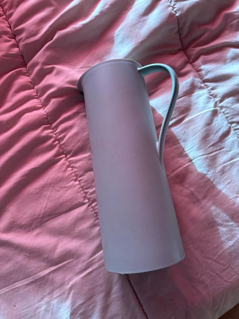 Mintgroene Thermoskan, Ophalen of Verzenden, Gebruikt