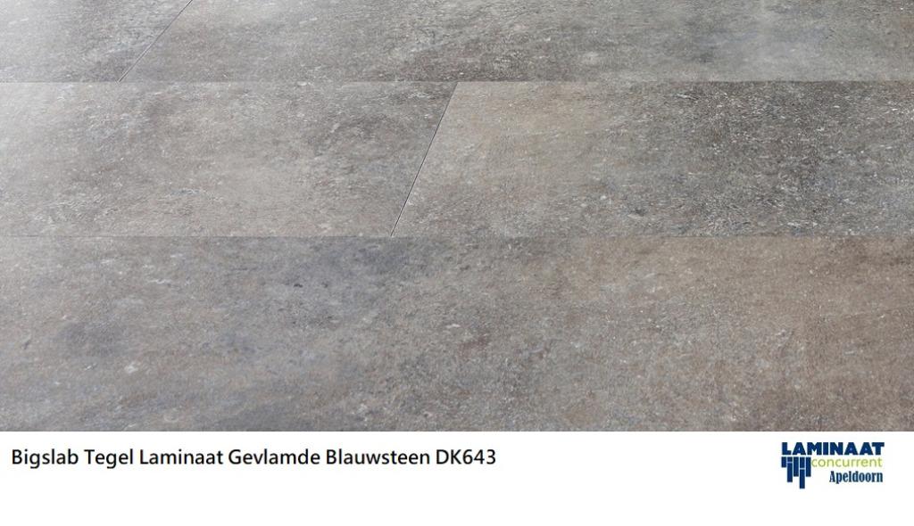 Bigslab Tegel Laminaat Gevlamde Blauwsteen 40cm breed, 75 m² of meer, Nieuw, Ophalen of Verzenden, Grote tegel laminaat